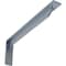 Ekena Millwork Embrey Steel Bracket, Hammered Light Blue 2"W x 20"D x 6 1/2"H BKTM02X20X06EBHLB - alternate 1